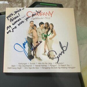 The Company Lighthearted OPM Autographed Signed CD 2012 Viva Records Philippines